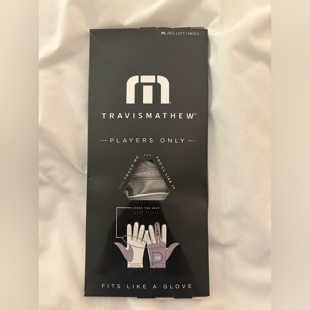 Travis Mathew Golf Glove (Gray)